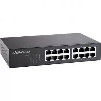 Ethernet-Switch Devolo 16-Port 16× Gigabit Ethernet