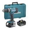 Makita DHP453RFE Bohrmaschine Schlüssellos Schwarz, Blau 1,8 kg