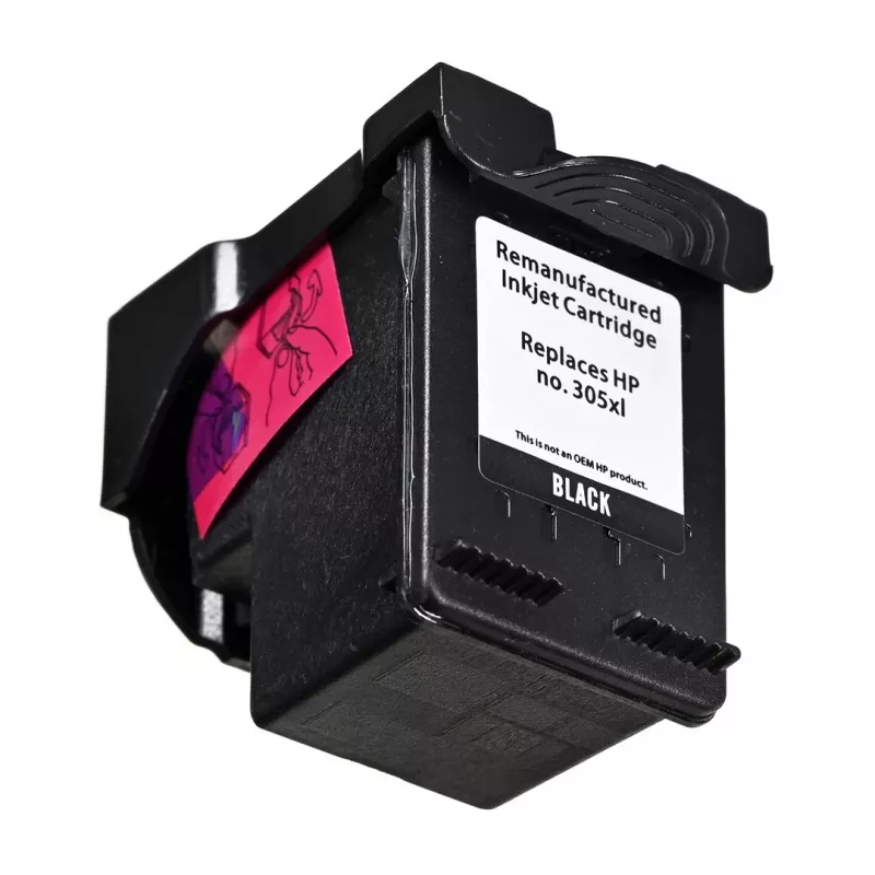 Tintenpatrone Superbulk für HP 305XL (3YM62AE) — schwarz, 18 ml, kompatibel mit HP DeskJet 2820e