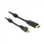 Videokabel-Adapter DeLOCK 83732 Mini DisplayPort auf HDMI 5 m Schwarz