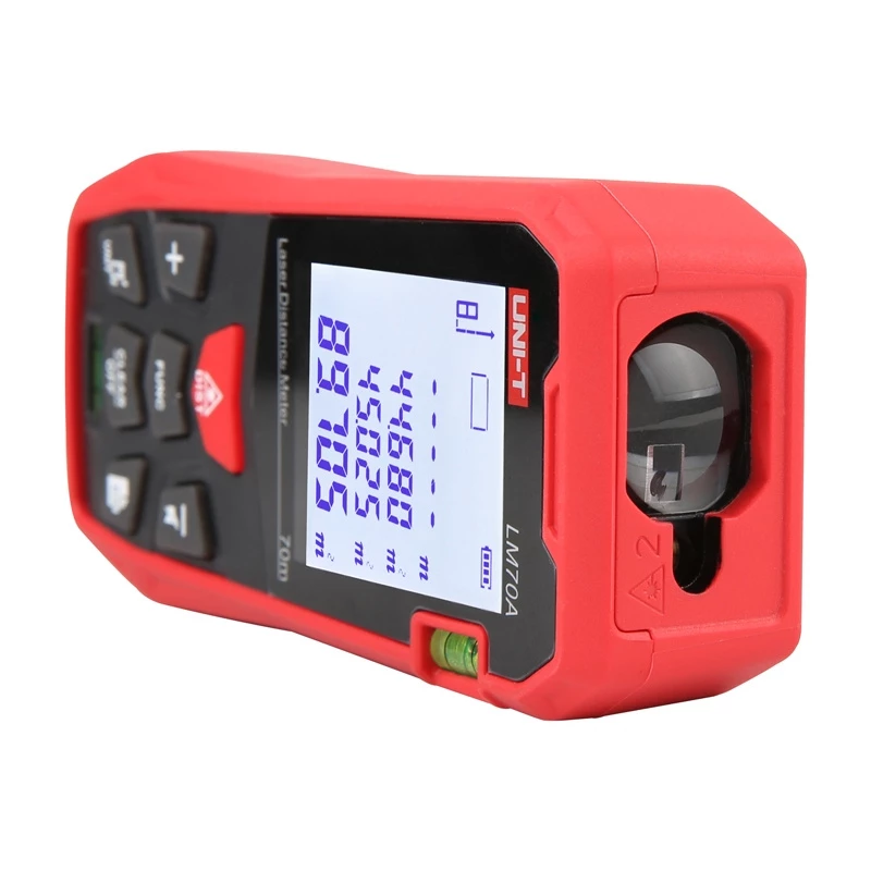 Laser-Entfernungsmesser UNI-T LM70A – 70 m Messbereich, 1 mm Genauigkeit