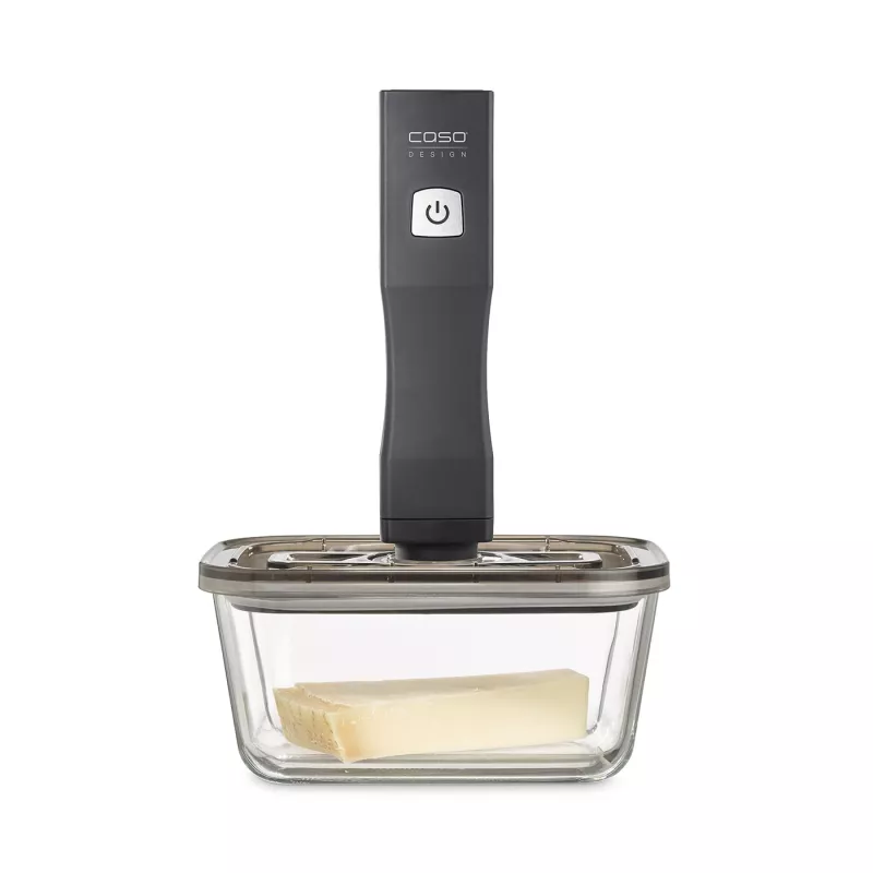 Caso | Glas-Vakuumbehälter mit Kunststoffdeckel | VacuBoxx Eco L | Transparent