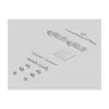 Patch Panel DeLOCK Keystone 12 Port Grau