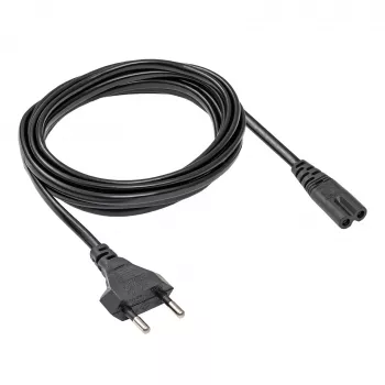Akyga AK-RD-01A Netzkabel CEE 7/16 auf IEC C7 (Achter), CCA, 1,5 m