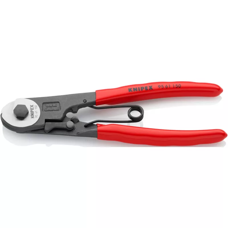 Knipex 95 61 150 Kabelcrimpzange Schwarz, Rot, Silber