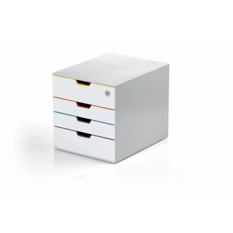 Durable VARICOLOR MIX 4 SAFE Grau Kunststoff 4 Schubladen