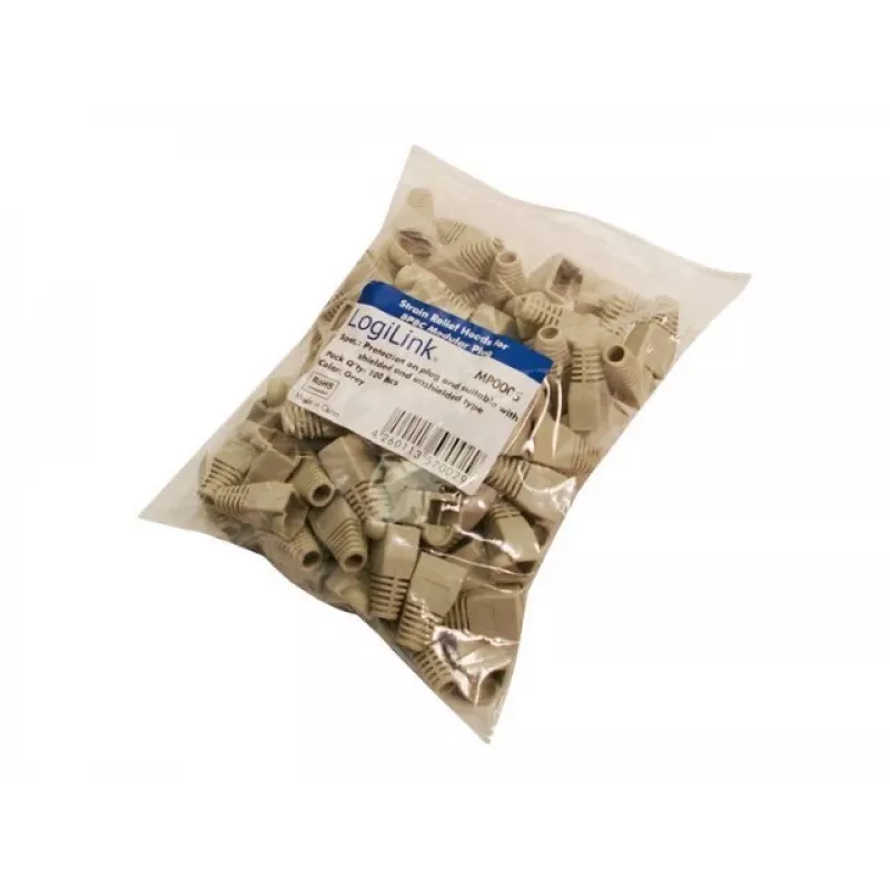 Kabeltülle LOGILINK MP0005 für RJ-45-Stecker, grau