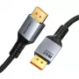 CABLETIME DisplayPort-auf-DisplayPort-Kabel 16K 2.1, 2 m