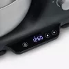 Küchenmaschine Severin KM 3898 1000 W 5,5 L Schwarz Gebürsteter Stahl Silber