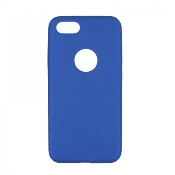 Handyhülle Tellur schlank Kunstleder-Cover für iPhone 8 — Blau, schlanke Schutzhülle