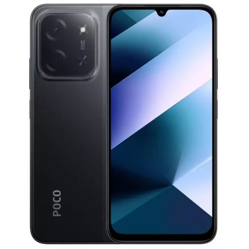 POCO C85 17,5 cm (6,9 inch) Dual SIM 4G USB Typ-C 8 GB 256 GB 6000 mAh Schwarz