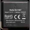 Shelly BLU H&T Temperatur- und Feuchtigkeitssensor (Schwarz)