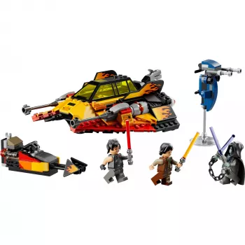 LEGO Star Wars Flame Speeder 75414 Schneefahrzeug-Set – 349 Teile, 3 Minifiguren, Alter 7+