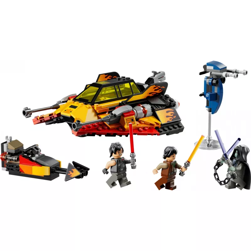 LEGO Star Wars Flame Speeder 75414 Schneefahrzeug-Set – 349 Teile, 3 Minifiguren, Alter 7+