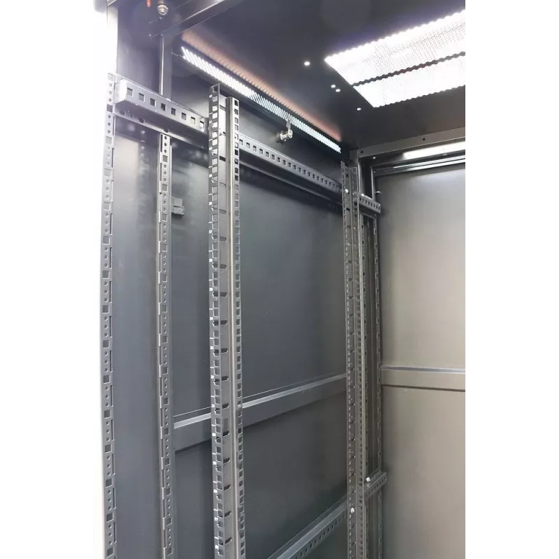 Freistehendes Rack Extralink Rackmount-Schrank 42U 600x800 Schwarz