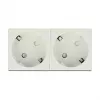 Steckdose CEE 7/3 DELOCK 81322 — 3P+N+PE, 250 V, 16 A, ABS, weiß