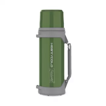 Thermosflasche Maestro MR-1631-150, vakuumisolierte Edelstahlflasche 1,5 L, grün