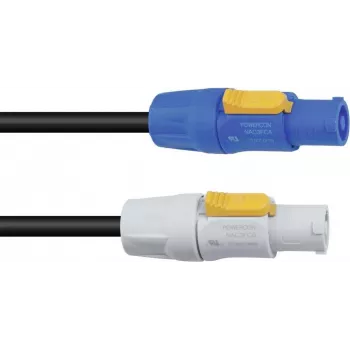 PowerCon-Kabel PSSO 3023503K 3x1,5 mm 1 m — Netzkabel für Audio-/Videoausrüstung