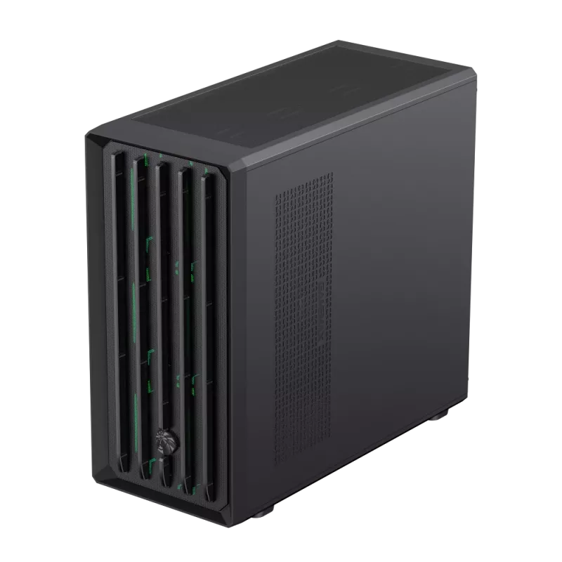 Gamemax Gehäuse | CLAW 460 BK | Schwarz | Mid-Tower | Netzteil nicht enthalten