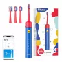 Schallzahnbürste für Kinder mit App und Aufsatz-Set Bitvae BVK7S (blau)