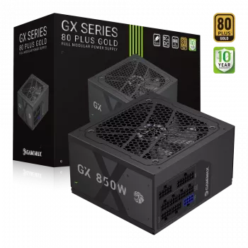 Gamemax Netzteil, 80 PLUS, Gold | GX 850GF | 850 W