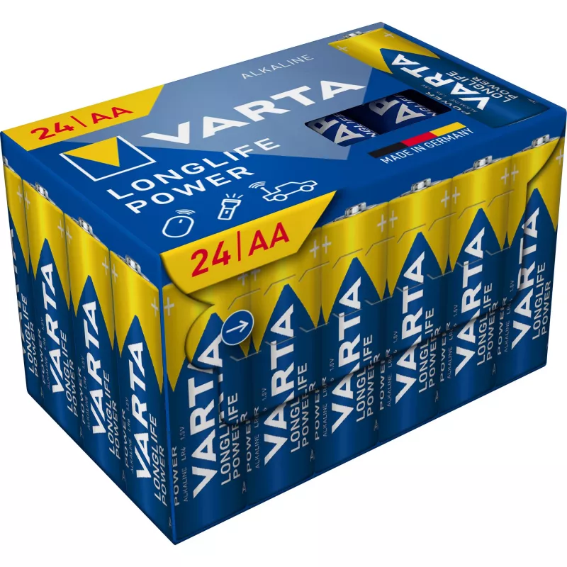 VARTA R6 Alkaline-Batterien (AA) Longlife Power2