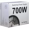 Inter-Tech SL-700 Plus - Netzteil (intern) - ATX12V 2.4 - AC 230 V - 700 Watt - aktives PFC (88882141)
