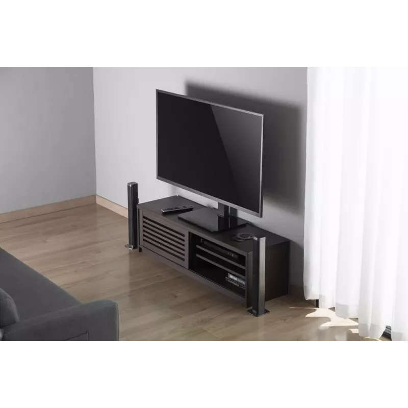 Gembird TVS-D55S-01 Tisch-TV-Ständer (drehbar), 23 - 55, schwarz