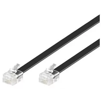 Telefonkabel Microconnect MPK102S RJ-11 RJ-11 2 m Schwarz
