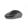 Kabellose optische Büromaus NATEC Toucan Office RF — beidhändig, 1600 DPI, 3 Tasten, Rad, grau/schwarz