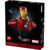 LEGO Konstruktionsset Marvel Super Heroes Iron Man MK4 3D-Modell, 436 Teile, enthält 1 Minifigur, für 18+