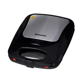 Waffeleisen Ravanson OP-7050, 1200 W, 4 Waffeln, Antihaftplatten, horizontale/vertikale Aufbewahrung
