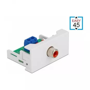 RCA-Buchsenmodul DeLOCK Easy 45 81337