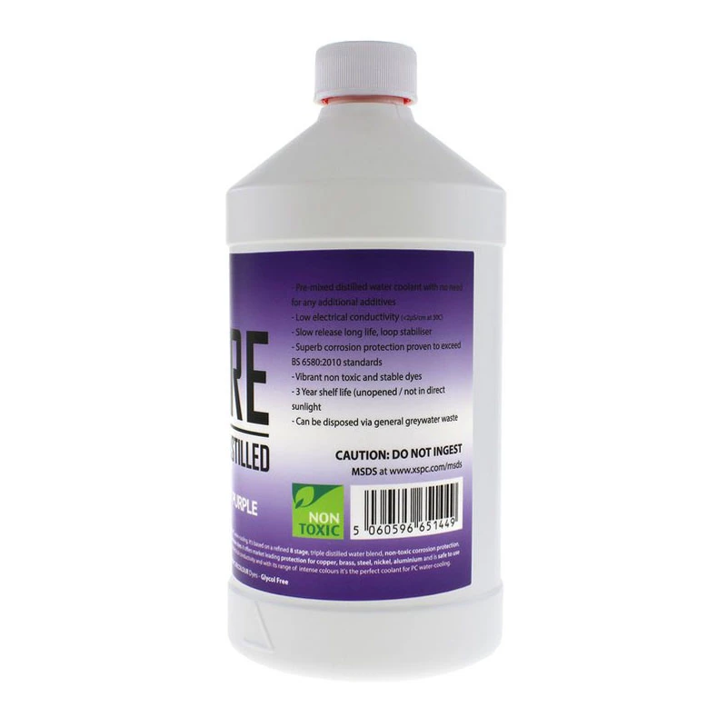 Flüssigkühlmittel XSPC Pure Coolant 1 L – violett UV-reaktiv