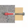 fischer Dübel DUOPOWER 10x50 BigBox Hellgrau/Rot 210 Stück wiederverschließbar (570550)