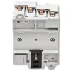 Qoltec 52611 DC-Trennschalter mit Verriegelungsfunktion | Hauptschalter | 1200 V | 32 A | 8 kV | 4P