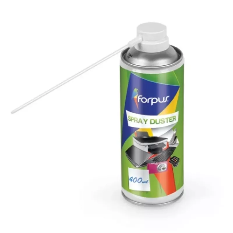 Druckluftspray FORPUS FO11307/EOL 400 ml, Aerosoldose zur Staubentfernung und Elektronikreinigung