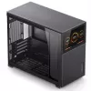 Jonsbo D31 MESH Screen Micro-ATX-Gehäuse, gehärtetes Glas - schwarz