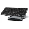 INCA IBK-572BT kabelloses Tastatur-Maus-Set, grau