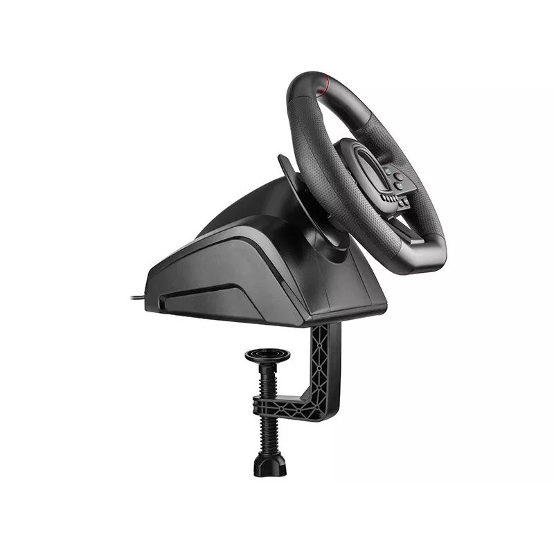 Manueller Gangschalthebel TRACER TRAJOY47345 — kabelgebundener 6-in-1-Simracer-Controller, 1,8 m Kabel, schwarz, ergonomischer rutschfester Griff, 270°-Drehung