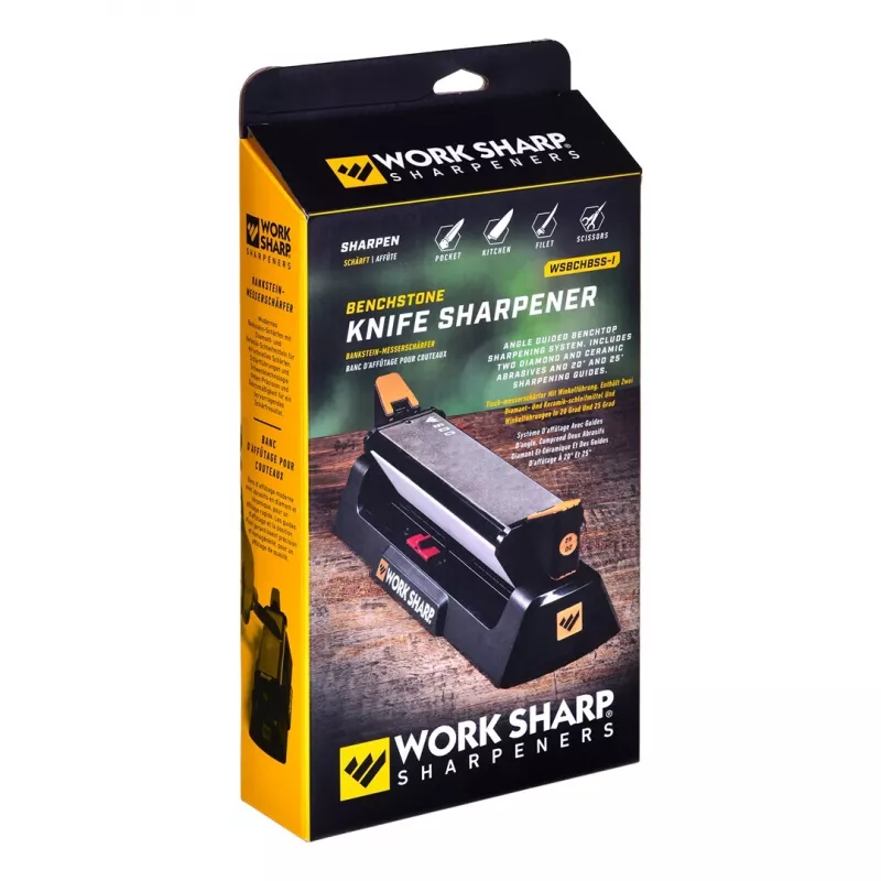 Messerschärfer Work Sharp Diamant-Keramik-Schärfer 09DX163 – Keramik-/Diamantplatten, kompakt manuell, 306×156×60 mm, 586 g
