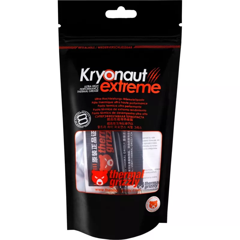 Wärmeleitpaste Thermal Grizzly TG-KE-002-R, 2 g, Aluminiumoxid, schwarz