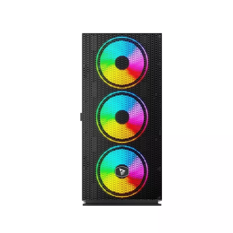 SAVIO PC-Gehäuse Raptor X1 ARGB Glas/Mesh Schwarz