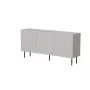 Kommode Cama LUCCA 3D 165x40x80 cm — Cashmere, Spanplatte, 16 mm Korpus, 1,8 cm Türstärke