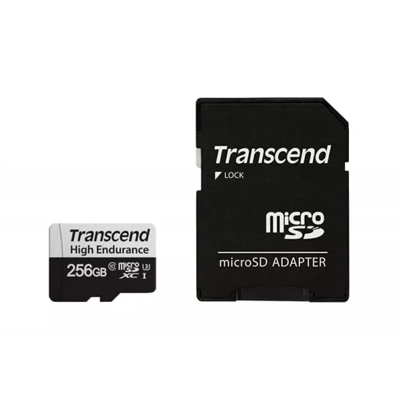 MicroSDXC Transcend 256 GB Class 10 UHS-3 TS256GUSD350V