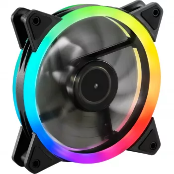 SHARKOON Shark Blades PWM ARGB 120mm Gehäuselüfter - Schwarz