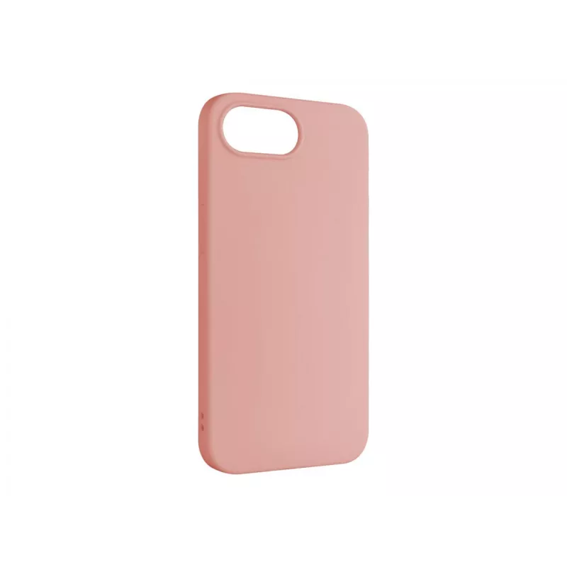 Handy-Rückabdeckung FIXED für Apple iPhone 16e, Gummi, Pink