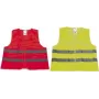 Sicherheitsweste IWH 540313, hochsichtbarer fluoreszierender Polyester, gelb, ärmelloses Schutzgewand