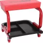 Werkstatthocker ks tools Modell 500.8020 — Höhe 360 mm, Sitzbreite 360 mm