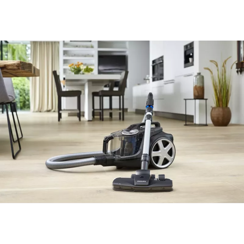 Bodenstaubsauger Philips PowerPro Expert FC9747/09 — 900 W, 2 l beutellos, HEPA, schwarz